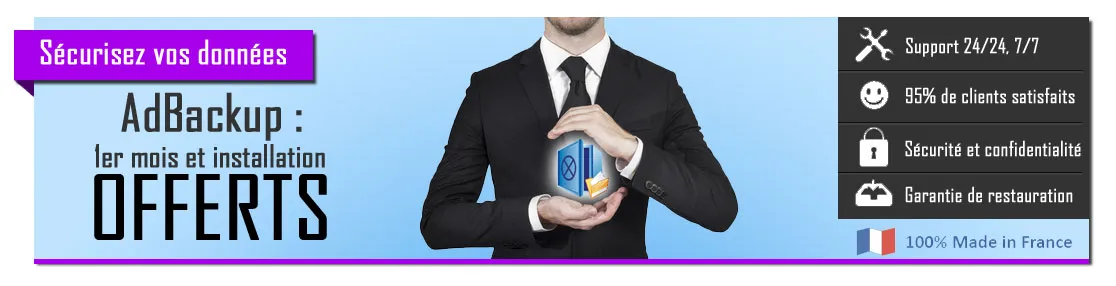 AdBackup : la sécurité de vos données informatiques