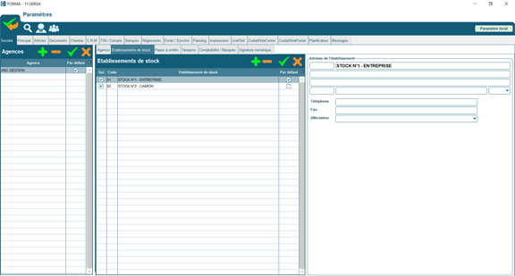 codial gestion de stock